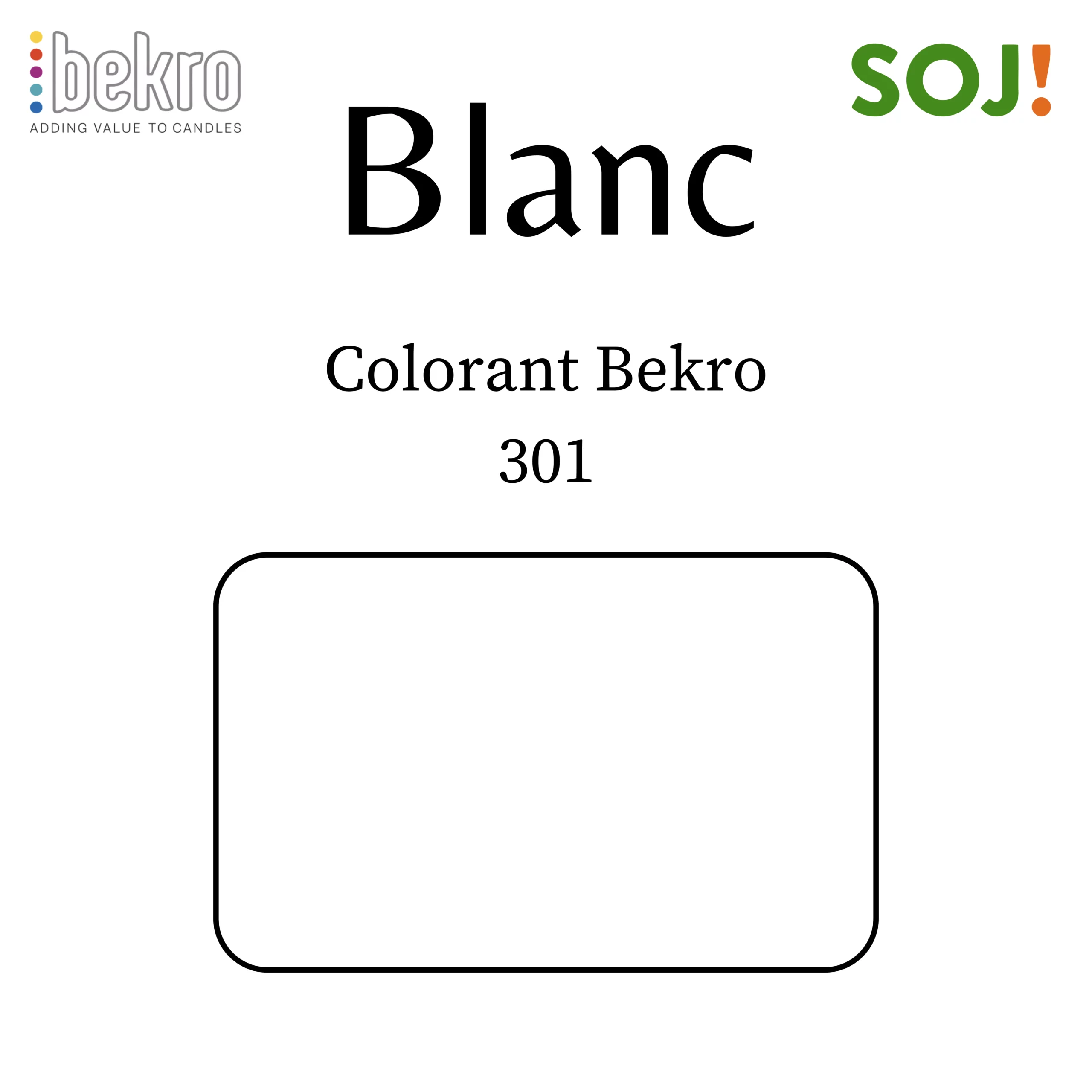 Colorant blanc pour bougies – BEKRO