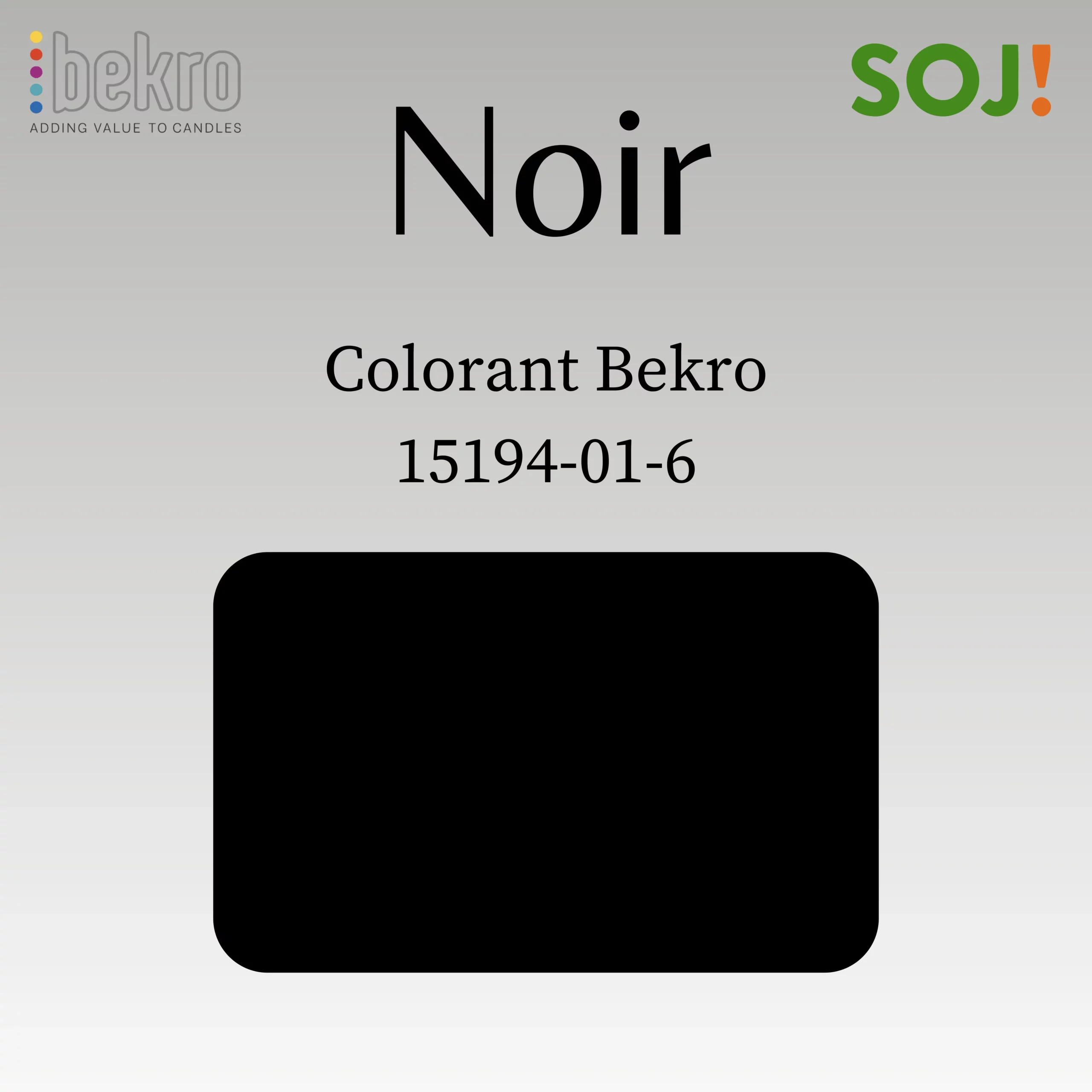 Colorant noir pour bougies – BEKRO