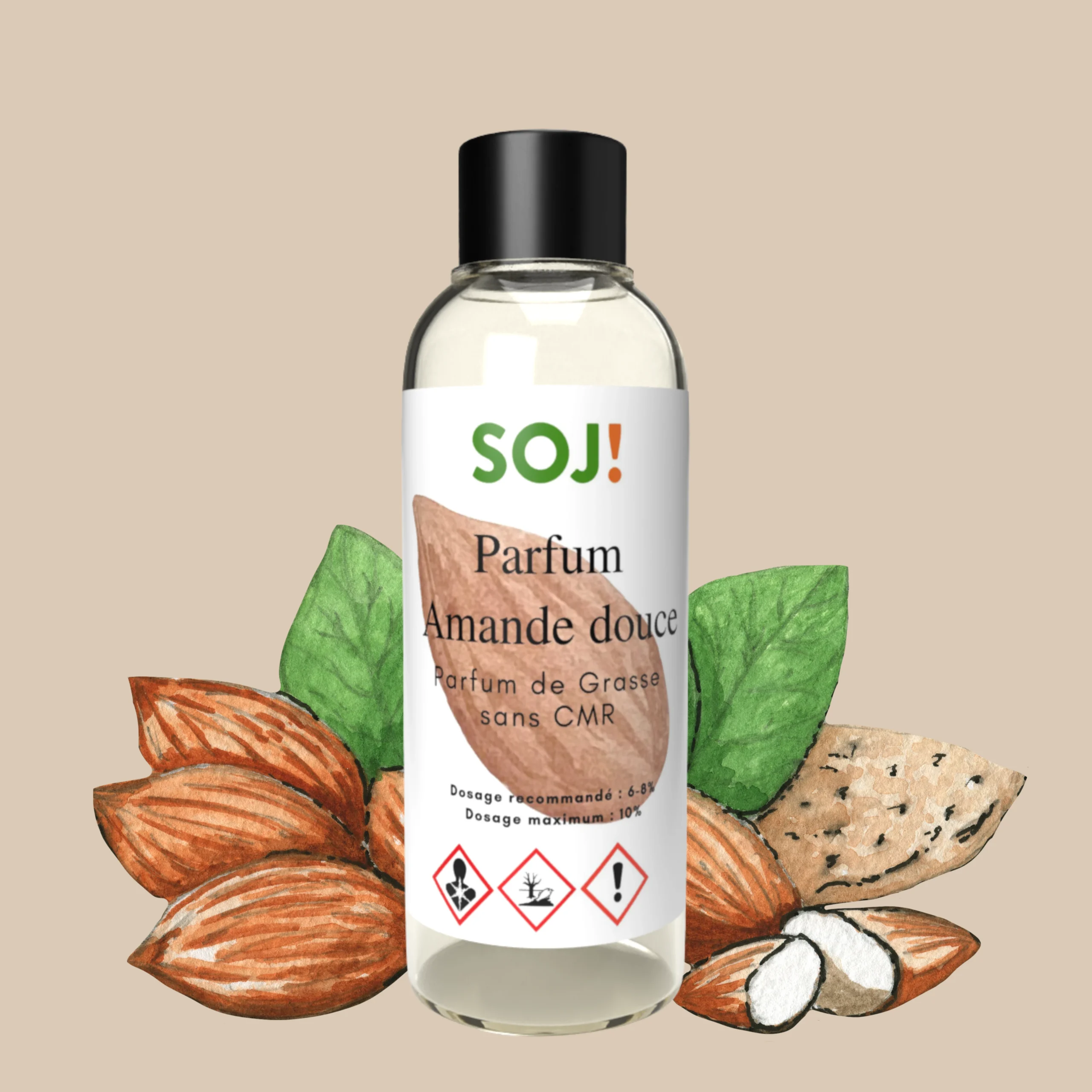 Parfum pour bougies – Amande douce