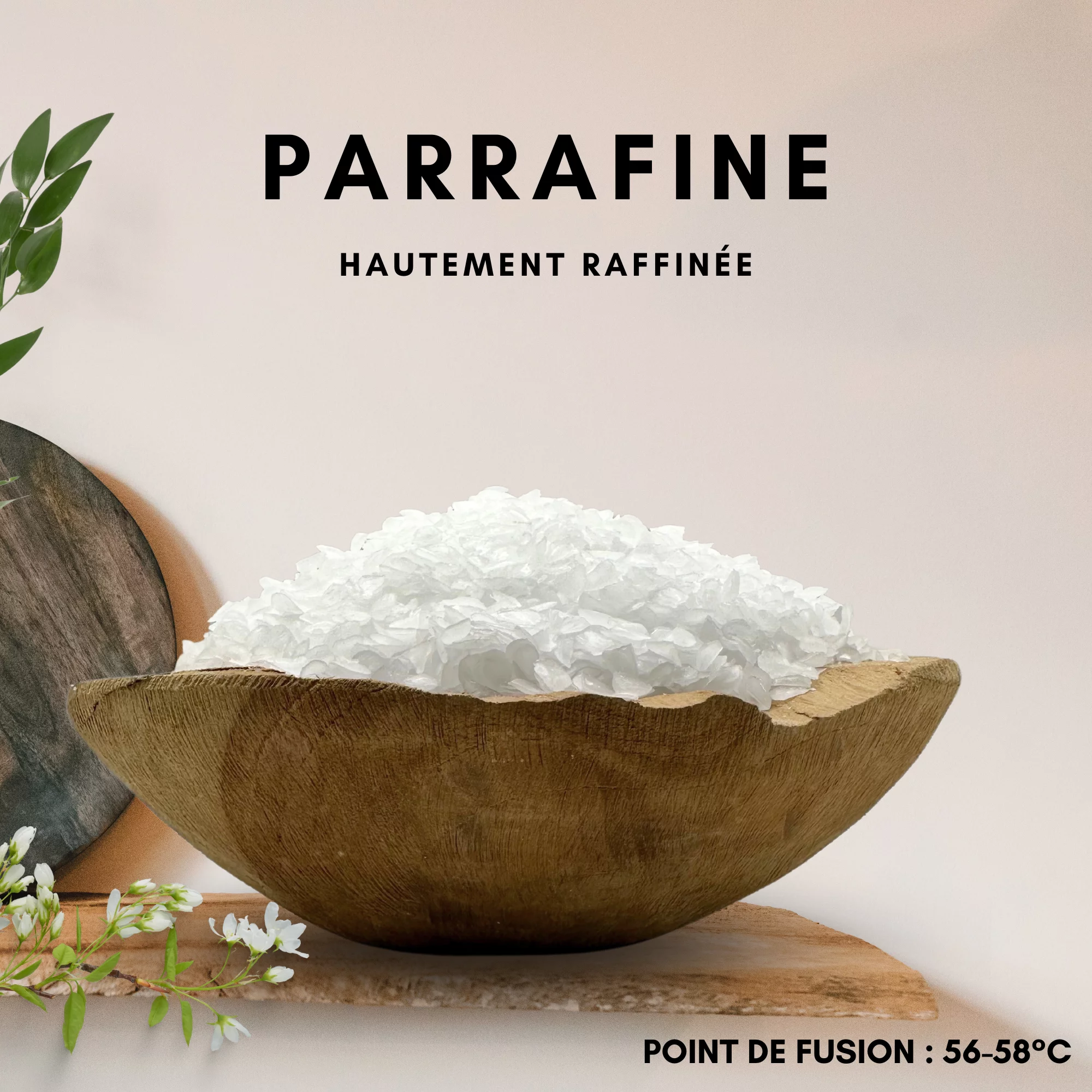 Cire de paraffine pour bougies