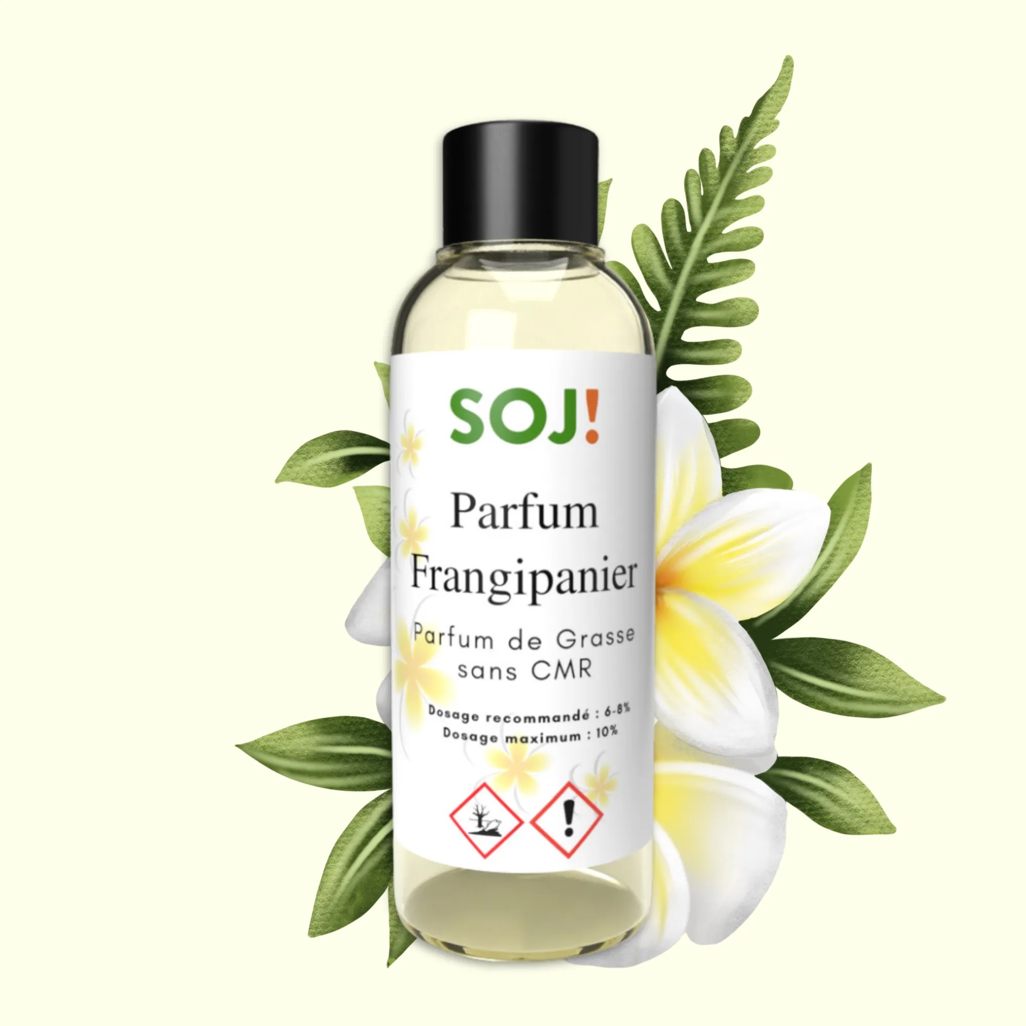 Parfum pour bougies – Frangipanier