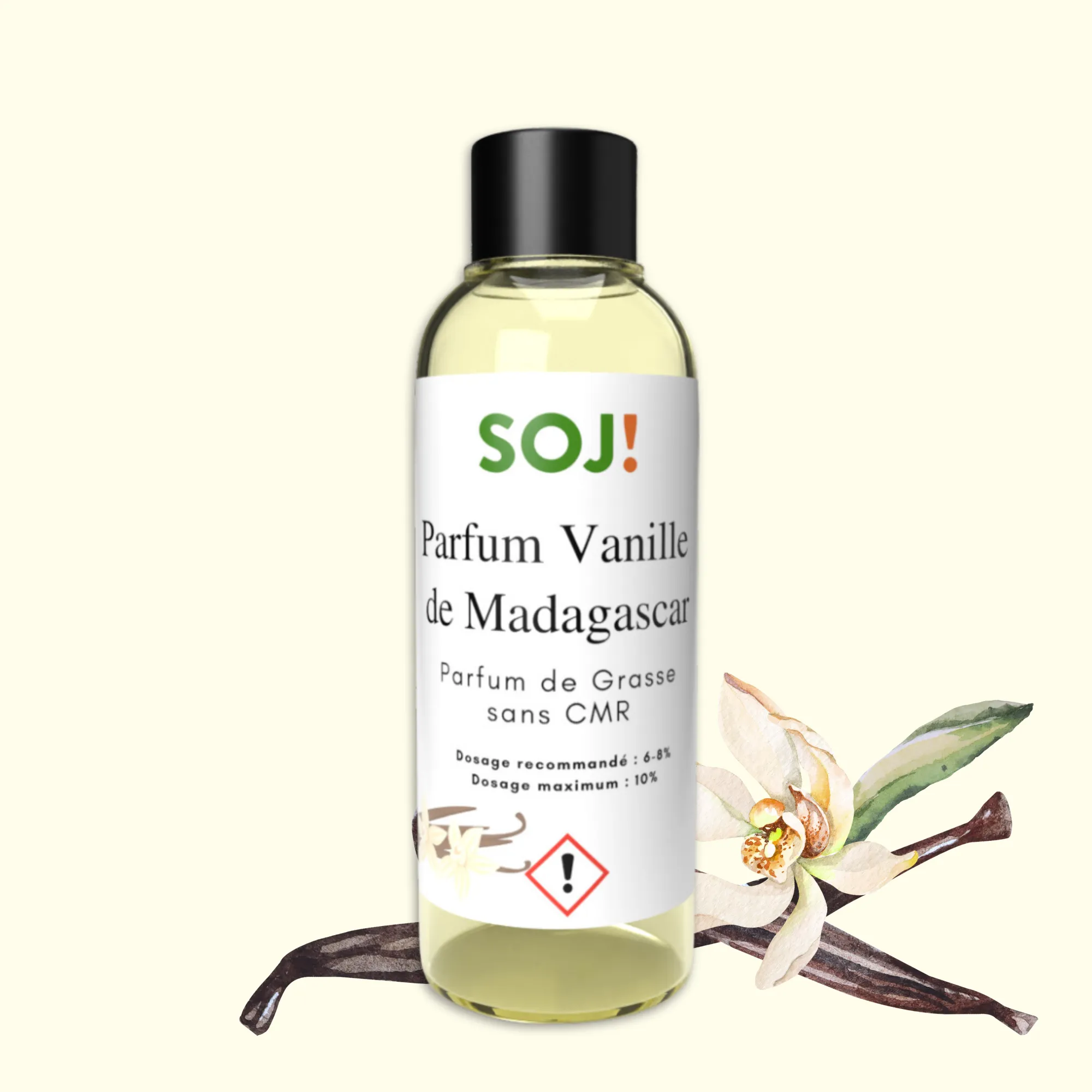 Parfum pour bougies – Vanille de Madagascar
