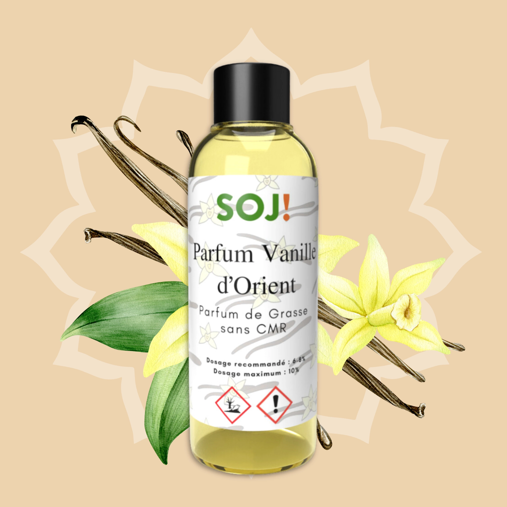 Parfum pour bougies – Vanille d’Orient