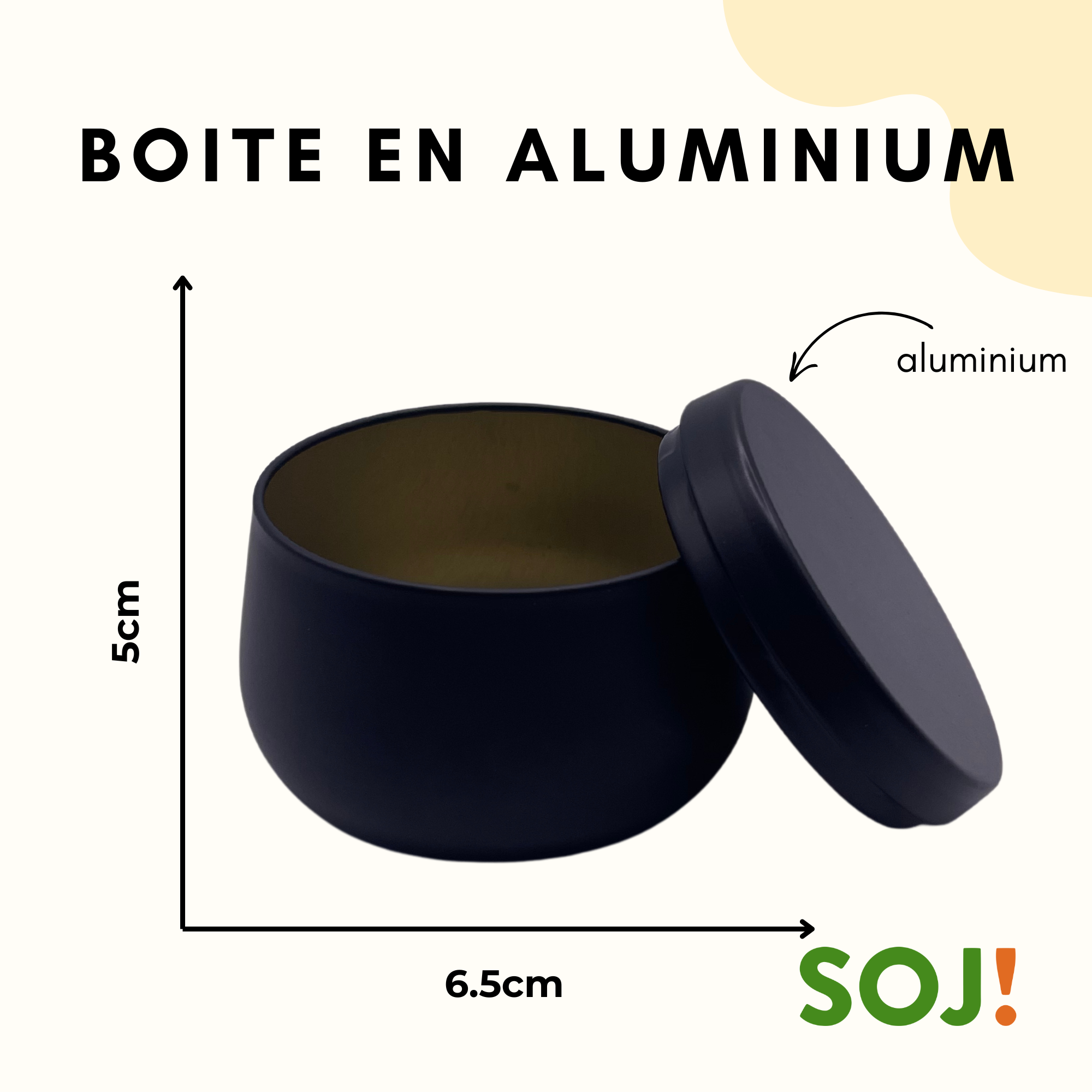 Boite en aluminium