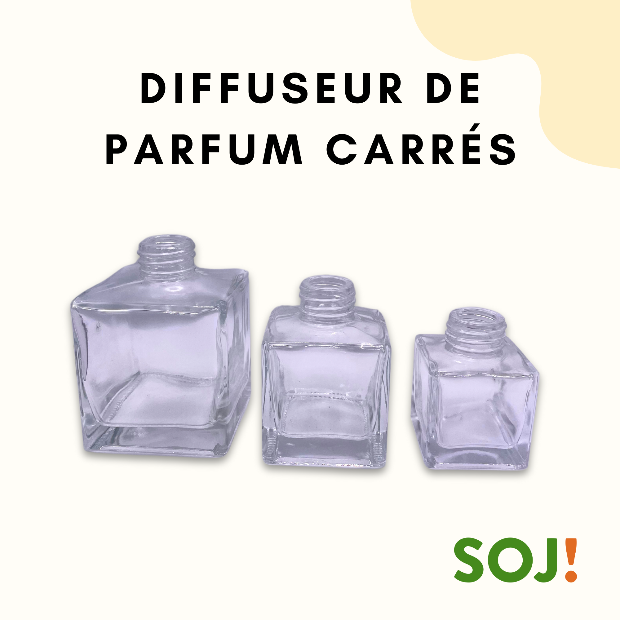 Diffuseurs de parfums carrés