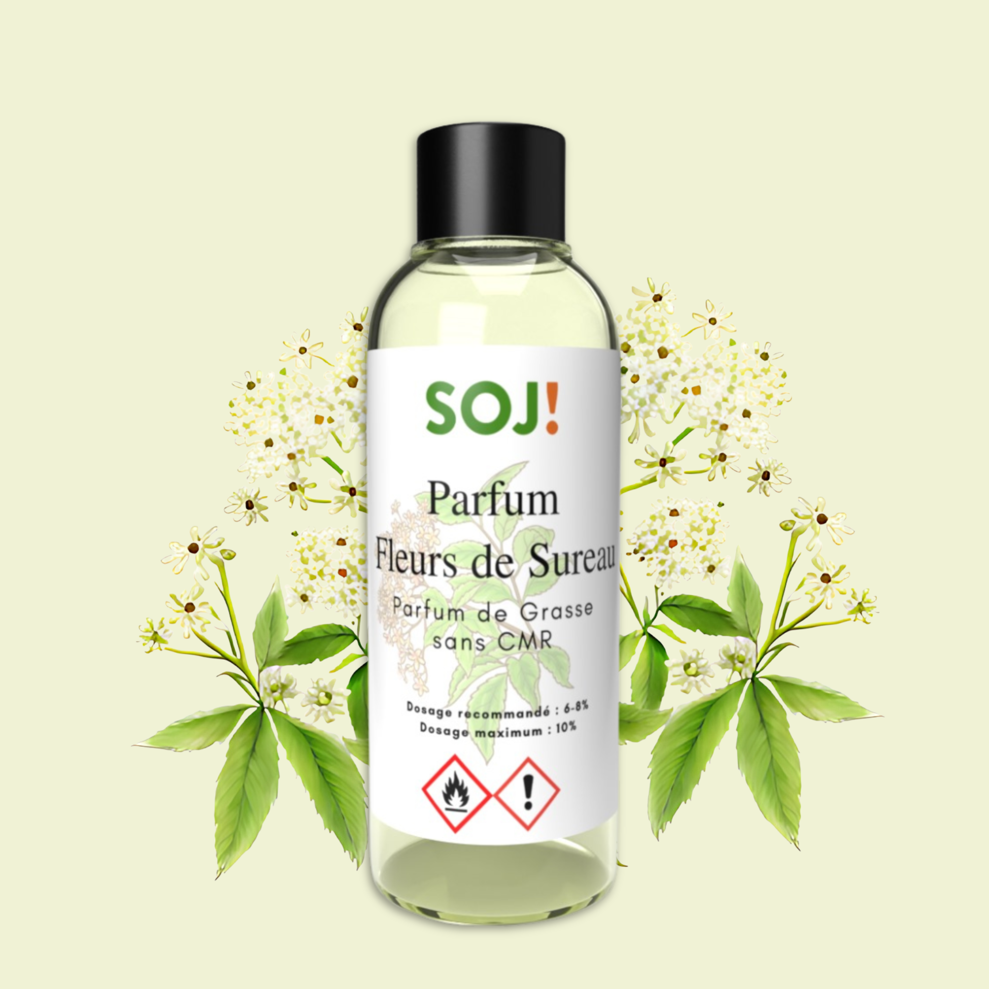 Parfum pour bougies – Fleurs de Sureaux