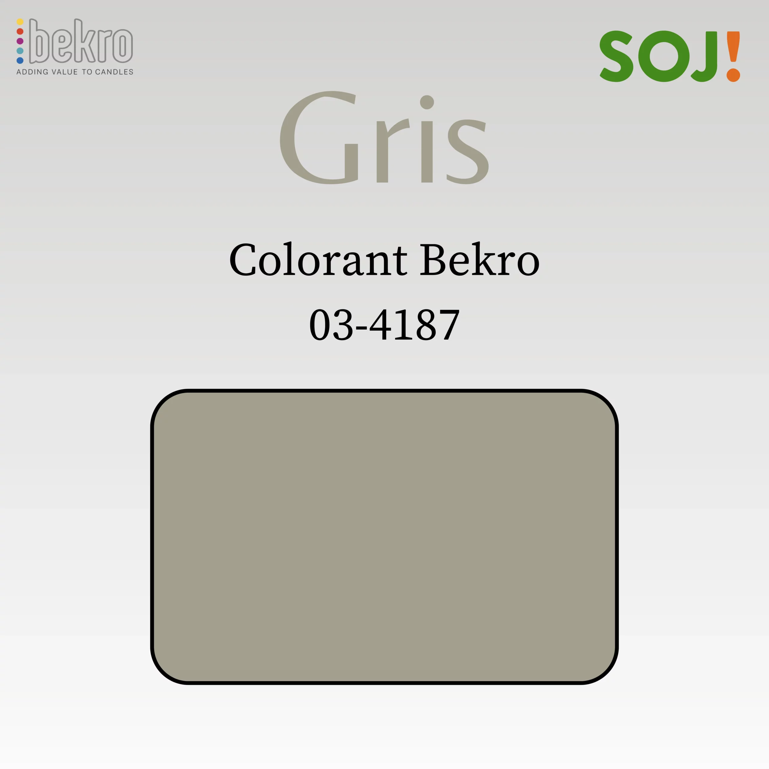 Colorant gris pour bougies – BEKRO