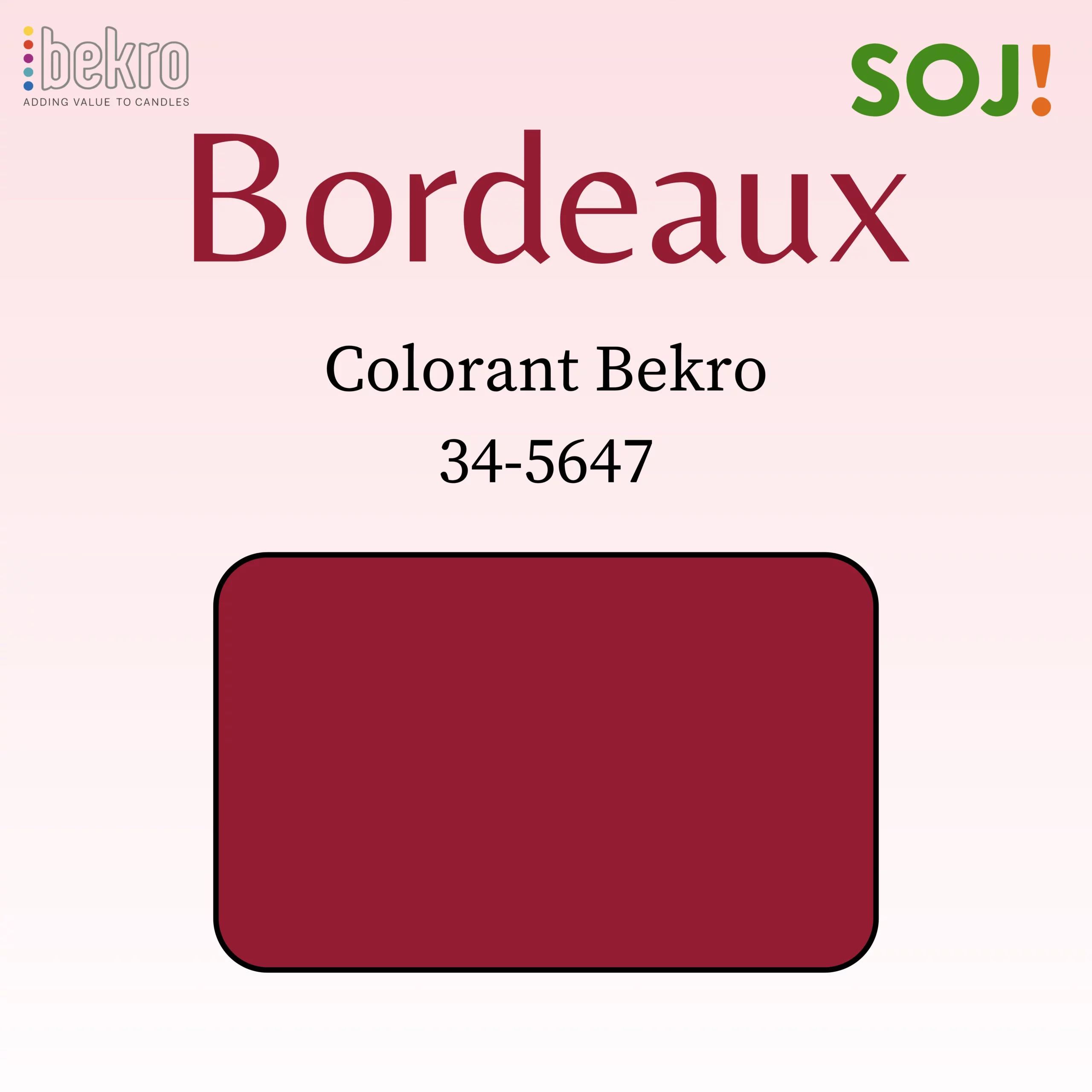Colorant bordeaux pour bougies – BEKRO