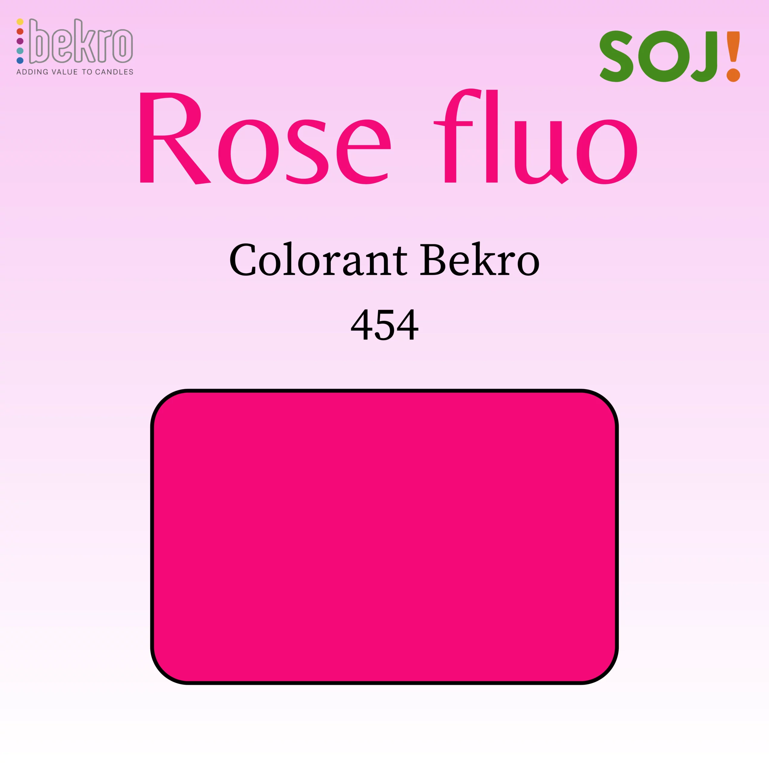 Colorant rose fluo pour bougies – BEKRO