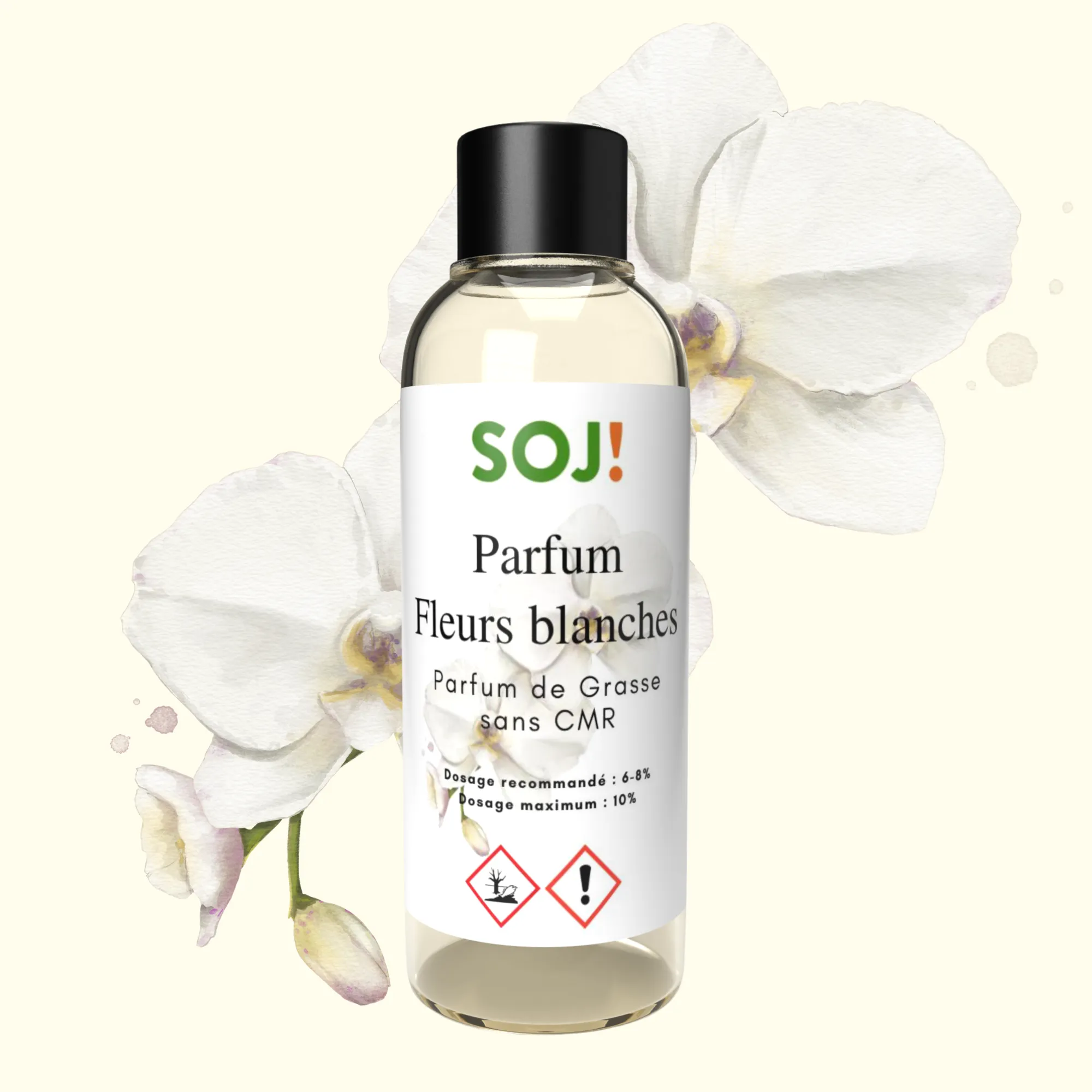 Parfum pour bougies – Fleurs blanches