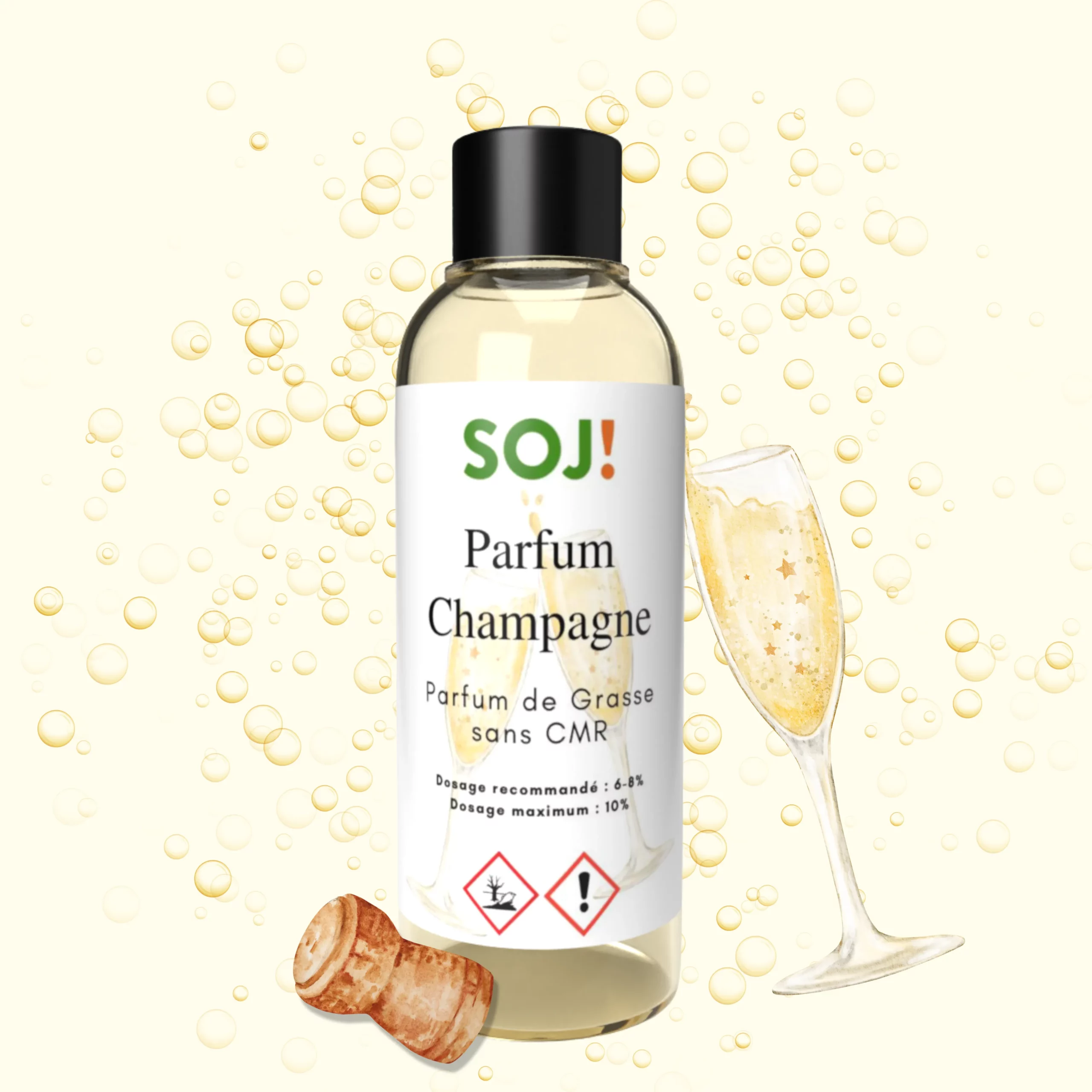 Parfum pour bougies – Champagne