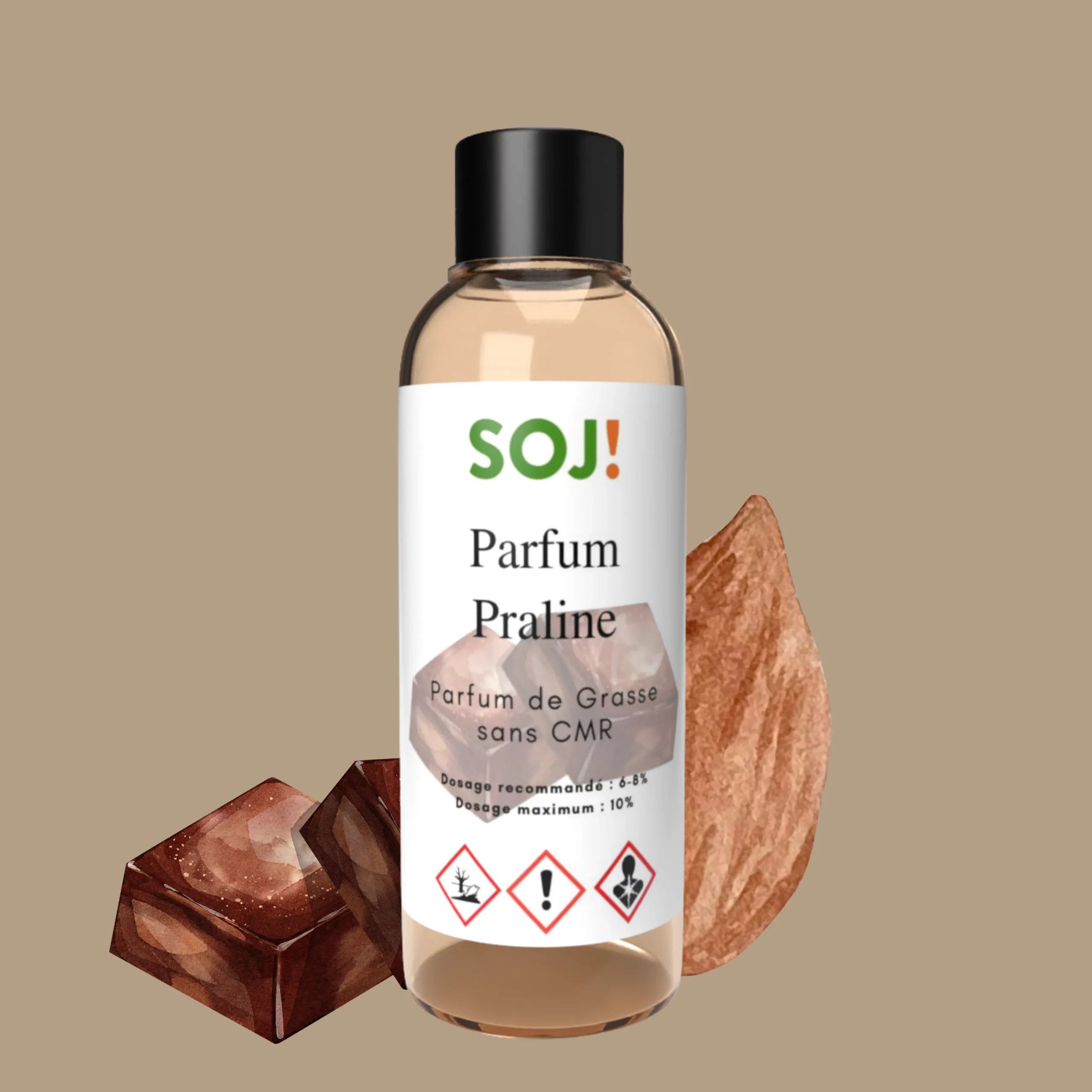 Parfum pour bougies – Praline