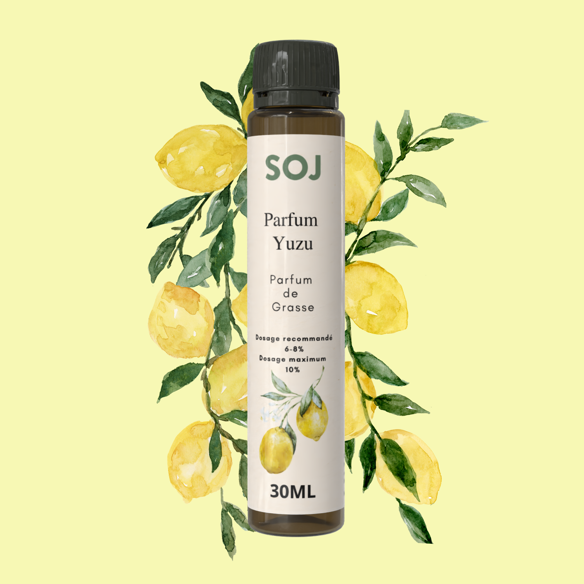Parfum pour bougies – Yuzu
