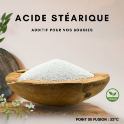 Acide stéarique pour bougies