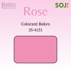 Colorant rose pour bougies - BEKRO